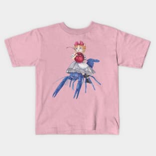 Kitty on Crab Kids T-Shirt